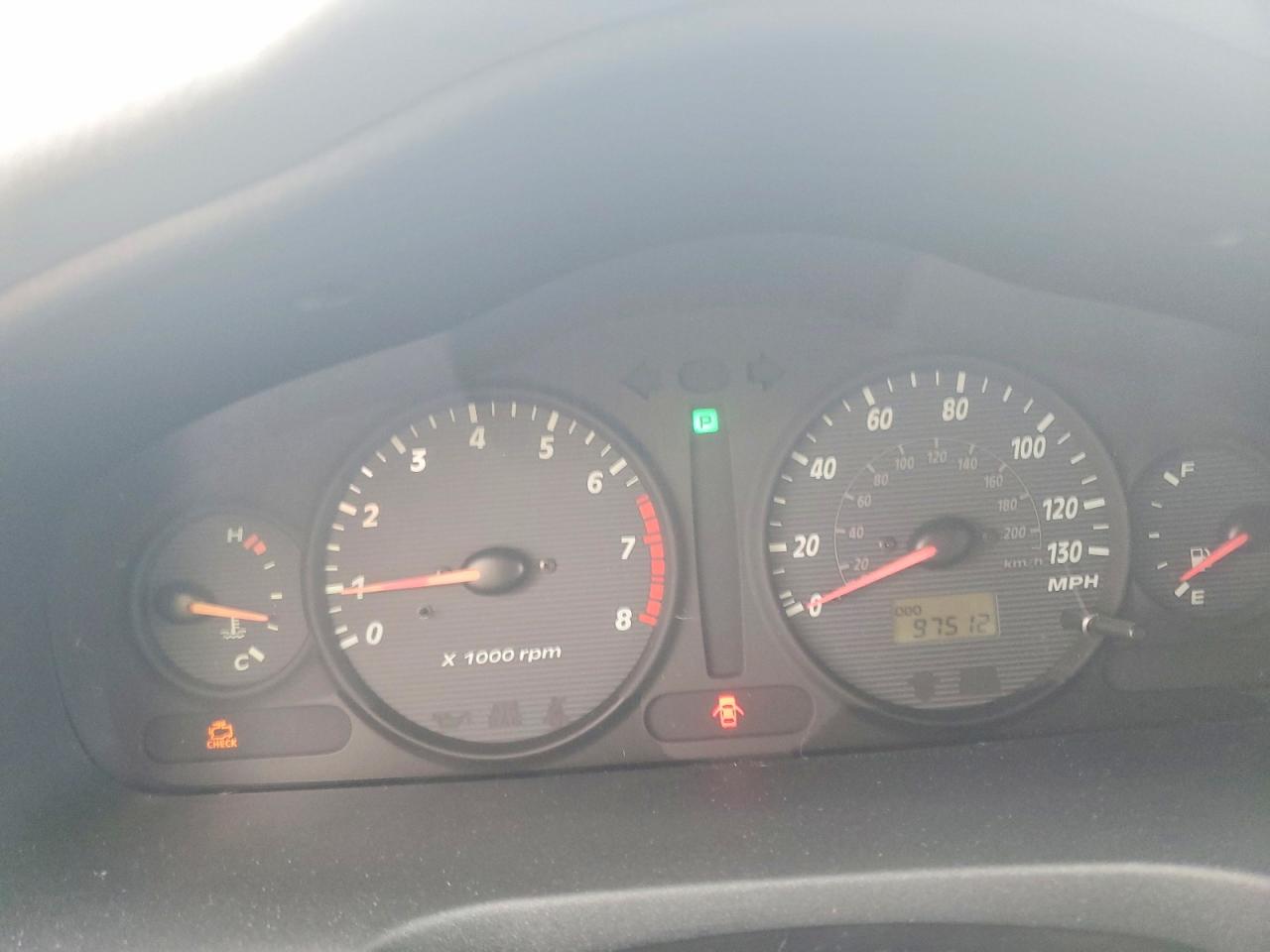 2001 Hyundai Santa Fe Gl Maroon vin: KM8SB82B71U055230