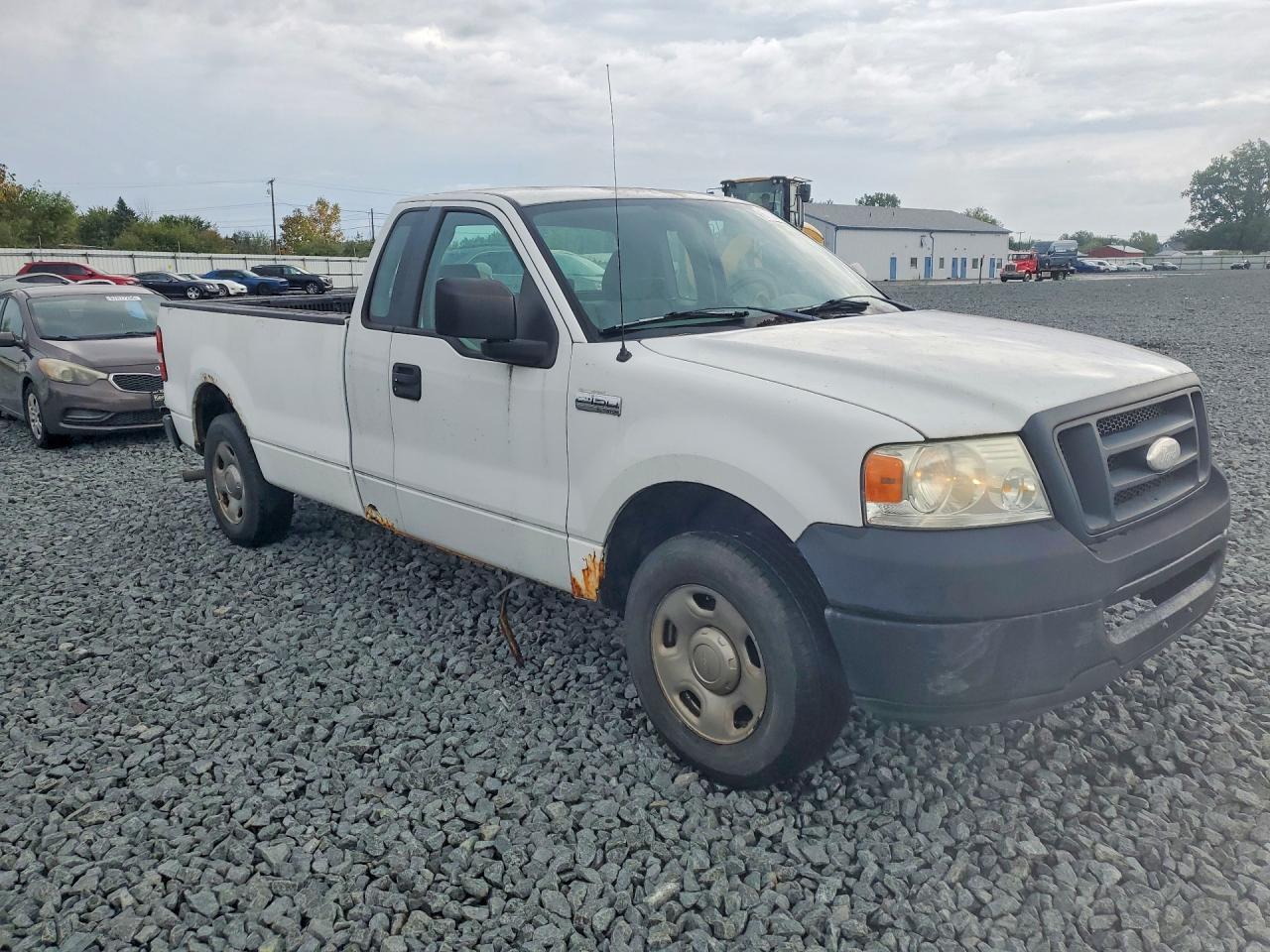 2007 Ford F150 White vin: 1FTRF12W27KC09607