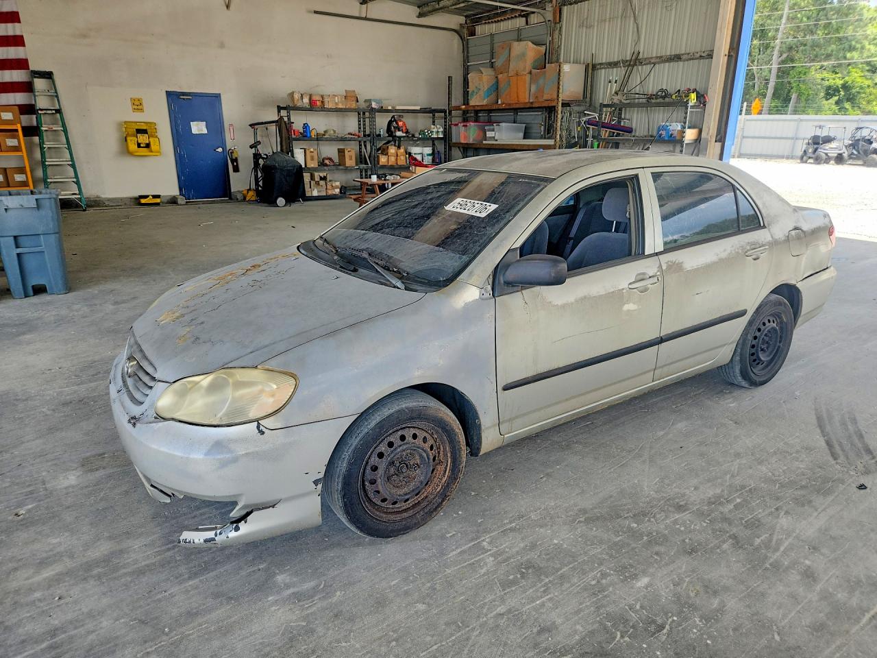 2003 Toyota Corolla Ce Серебряный vin: JTDBR32EX30010712