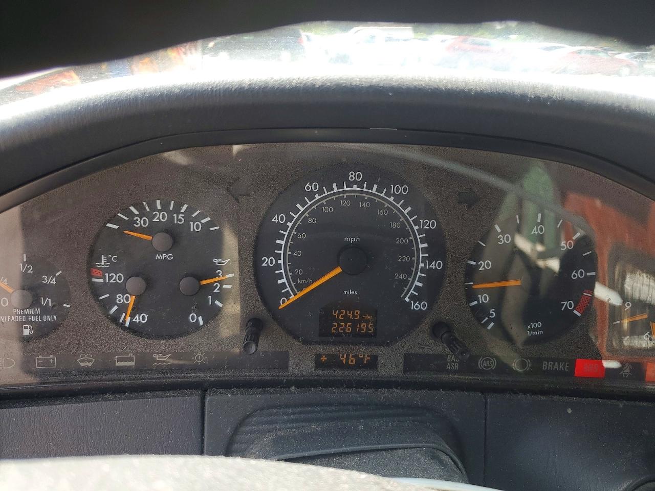 1999 Mercedes-benz S 320w Silver vin: WDBGA32GXXA413537