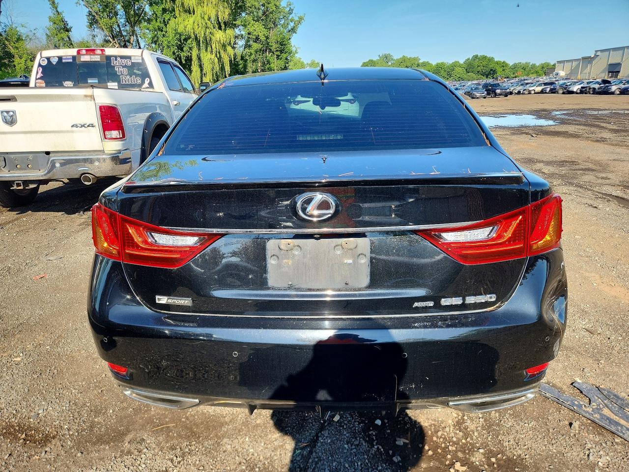 2015 Lexus Gs 350 Black vin: JTHCE1BL9FA007493