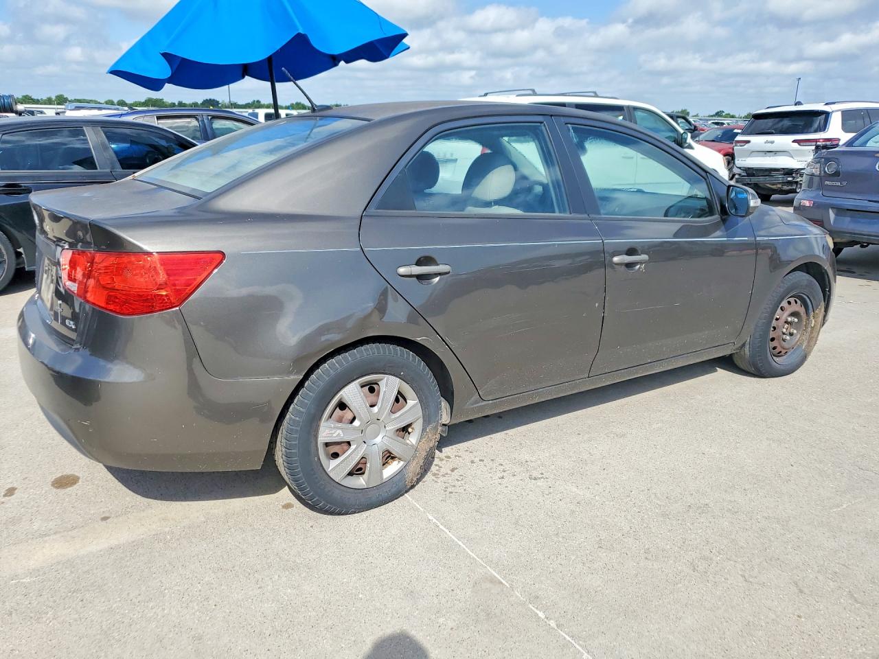 2010 Kia Forte Ex Charcoal vin: KNAFU4A20A5865476