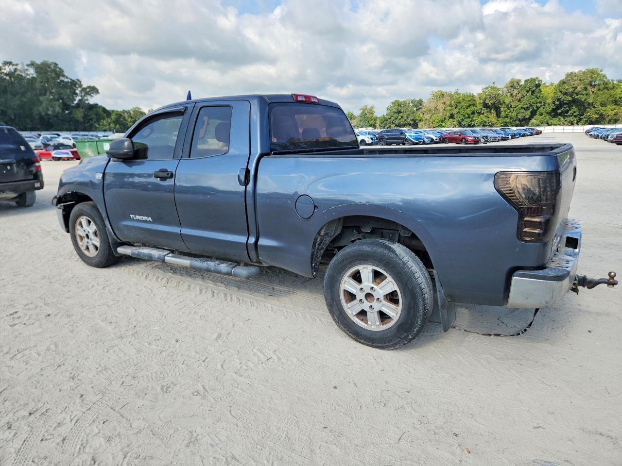 2008 Toyota Tundra Grade Синий vin: 5TFRT54148X021001