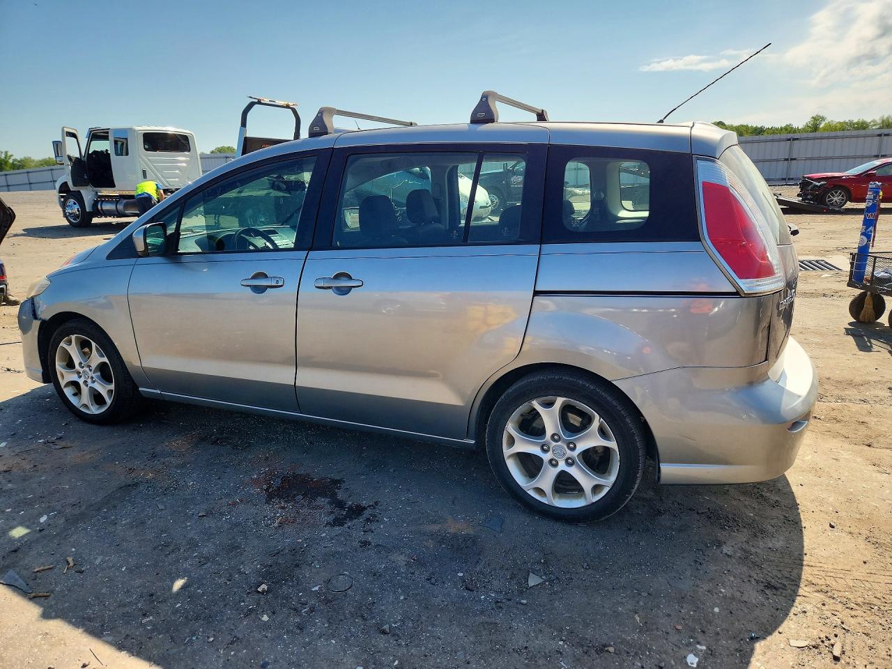 2010 Mazda 5 Серебряный vin: JM1CR2W31A0388633