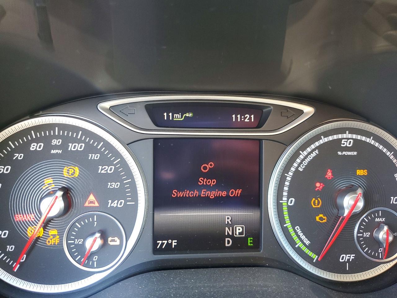 2015 Mercedes-benz B Electric White vin: WDDVP9AB3FJ004705