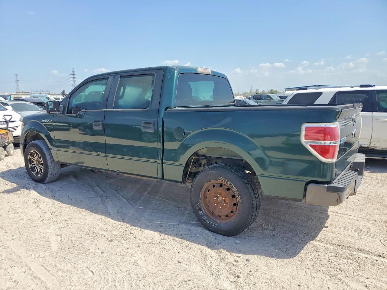 2010 Ford F150 Supercrew Green vin: 1FTFW1EV1AKC20613