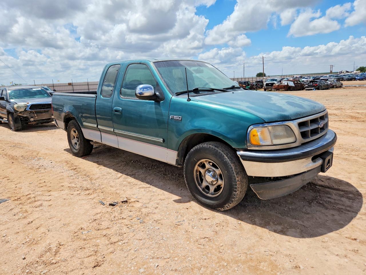 1997 Ford F150 Зеленый vin: 1FTDX1721VNB66435