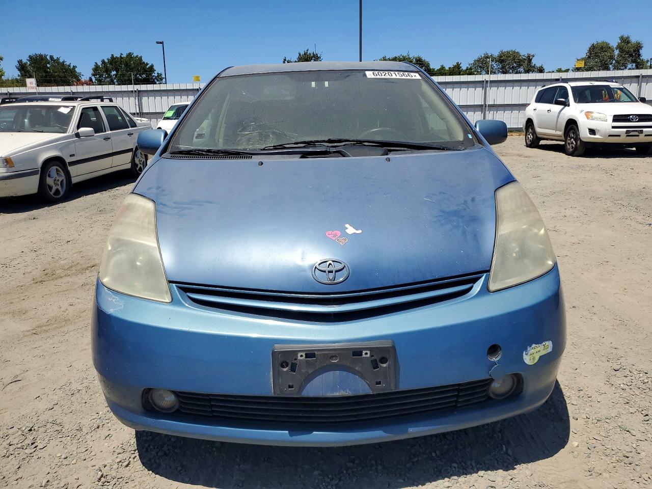 2005 Toyota Prius Base Blue vin: JTDKB20UX57048198
