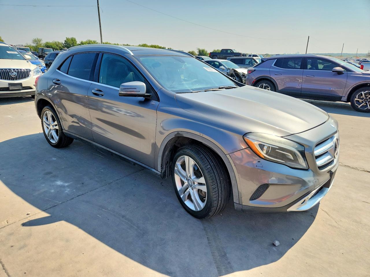 2015 Mercedes-benz Gla 250 4matic Gray vin: WDCTG4GB1FJ047476