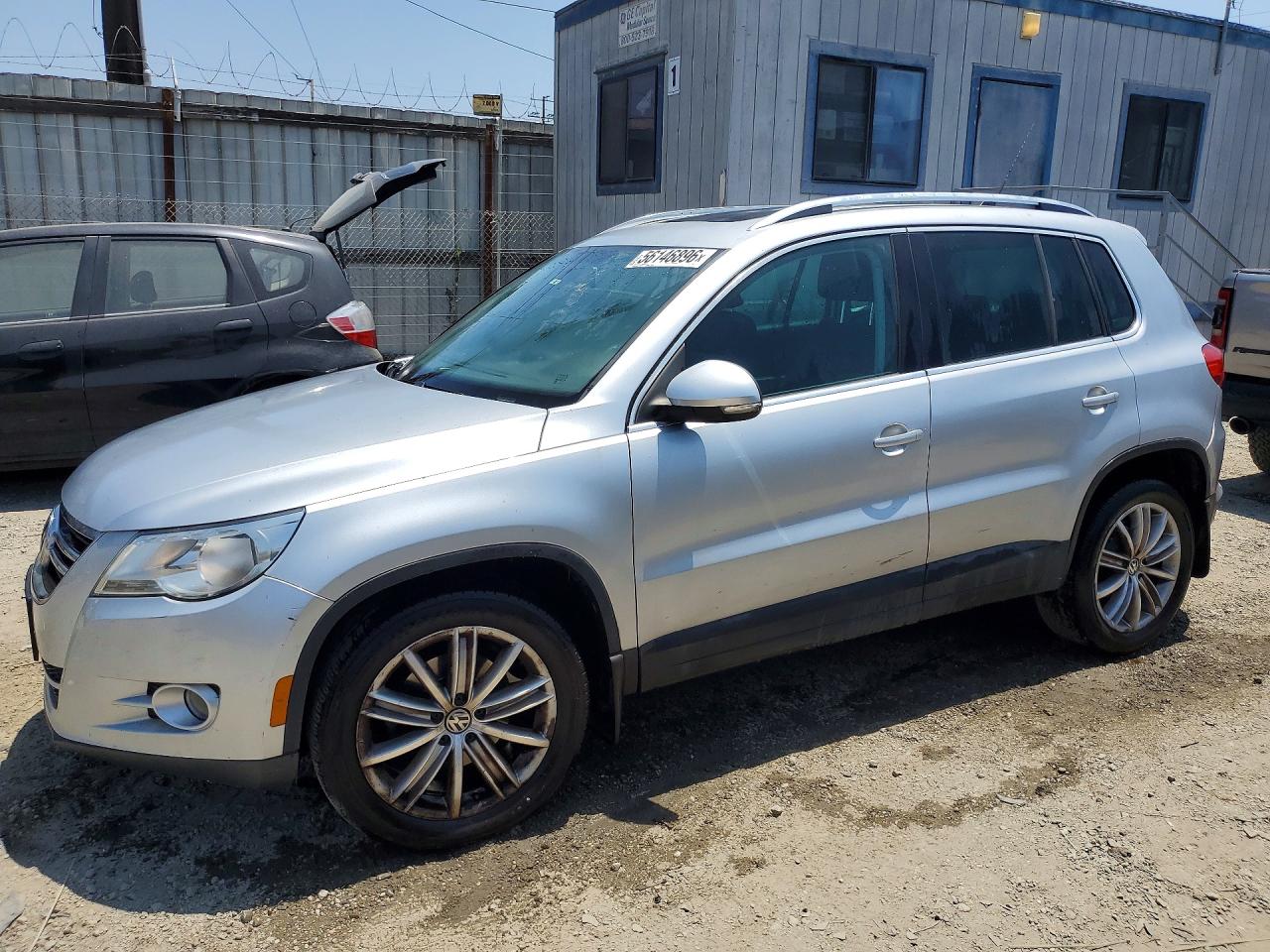 2011 Volkswagen Tiguan S Silver vin: WVGBV7AX5BW511908