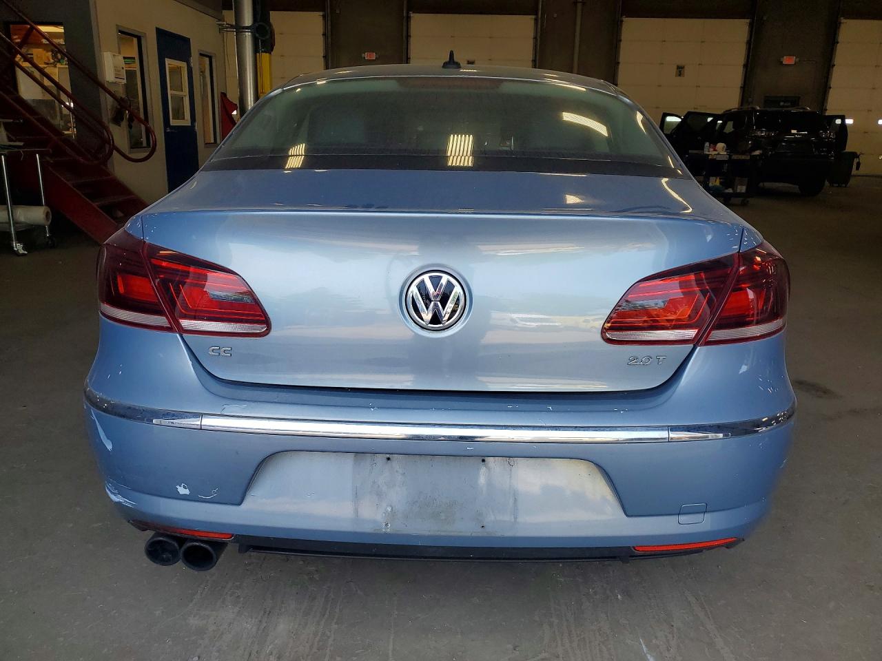 2013 Volkswagen Cc Sport Blue vin: WVWBN7ANXDE508742