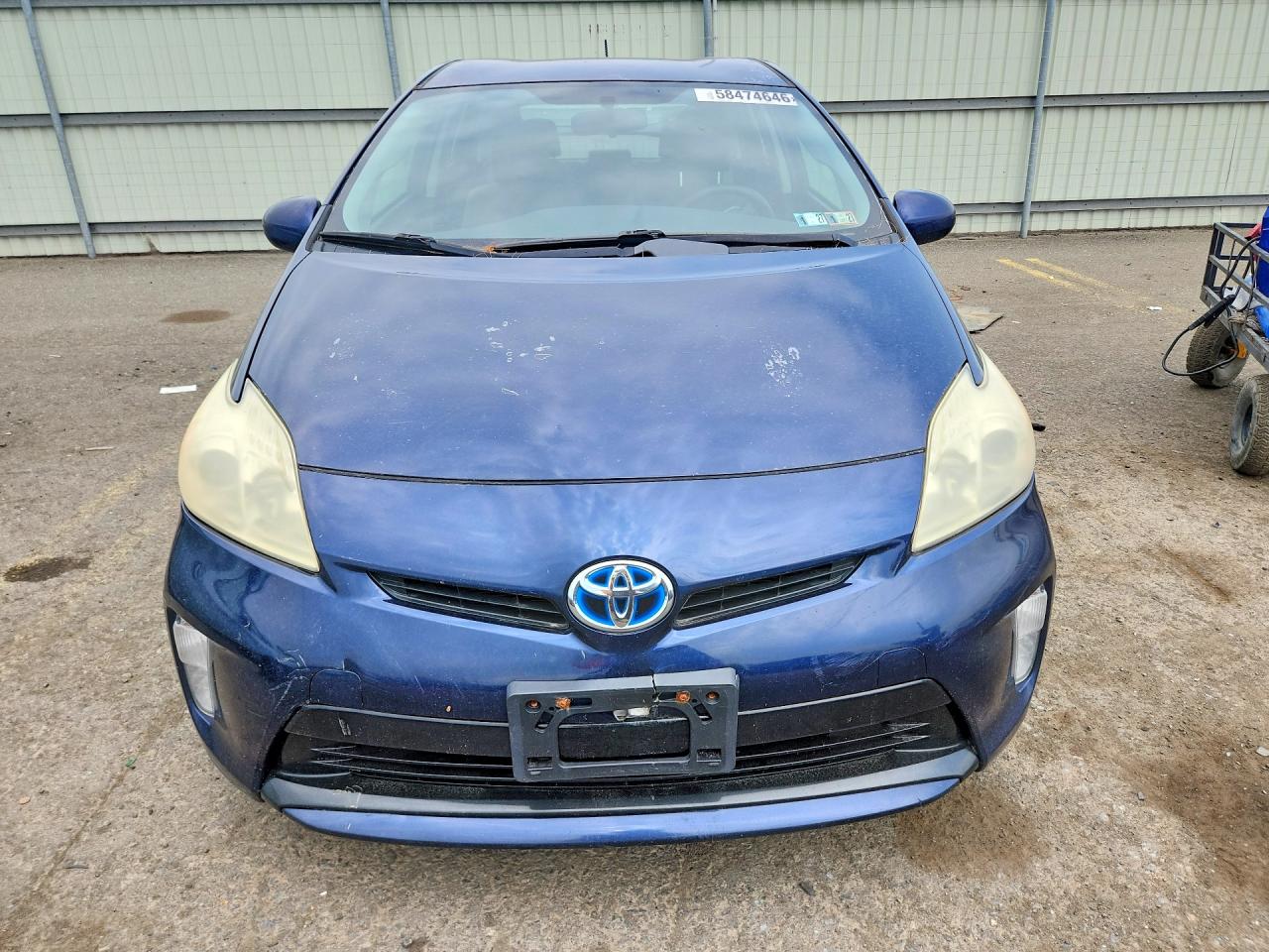 2012 Toyota Prius Two Blue vin: JTDKN3DU5C1486599