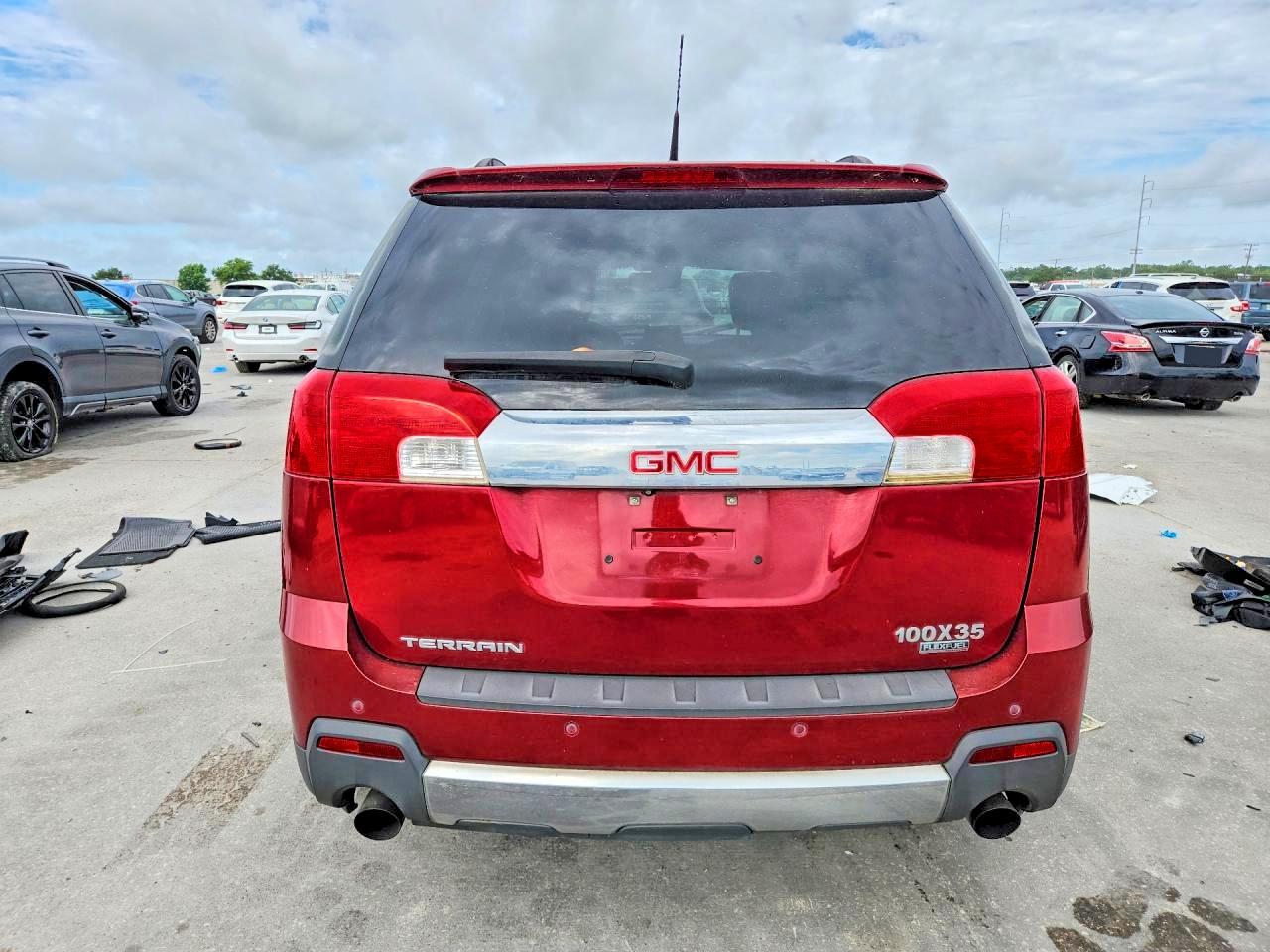 2011 Gmc Terrain Slt Red vin: 2CTFLWE51B6343424