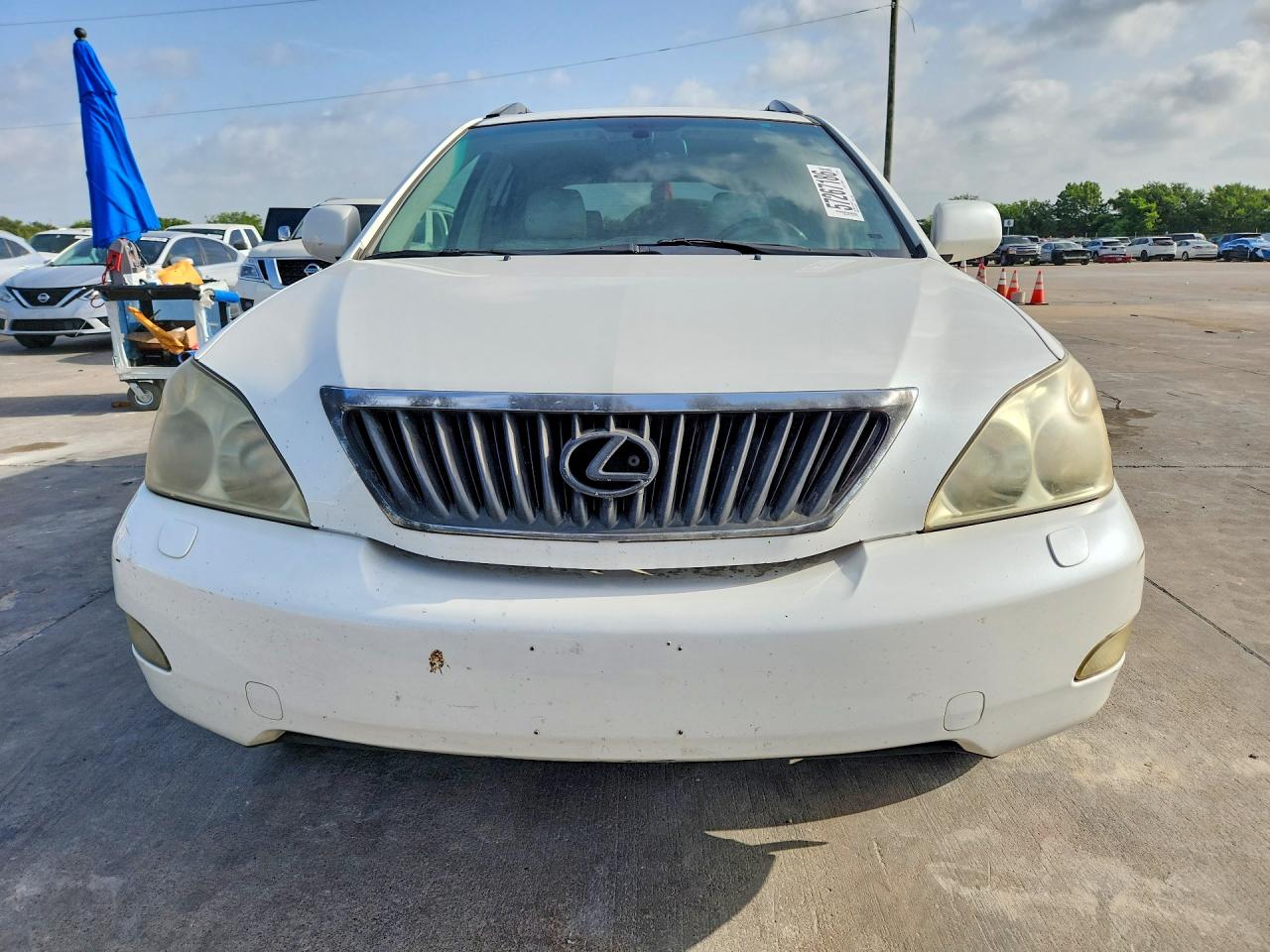 2009 Lexus Rx 350 White vin: 2T2HK31U69C105074
