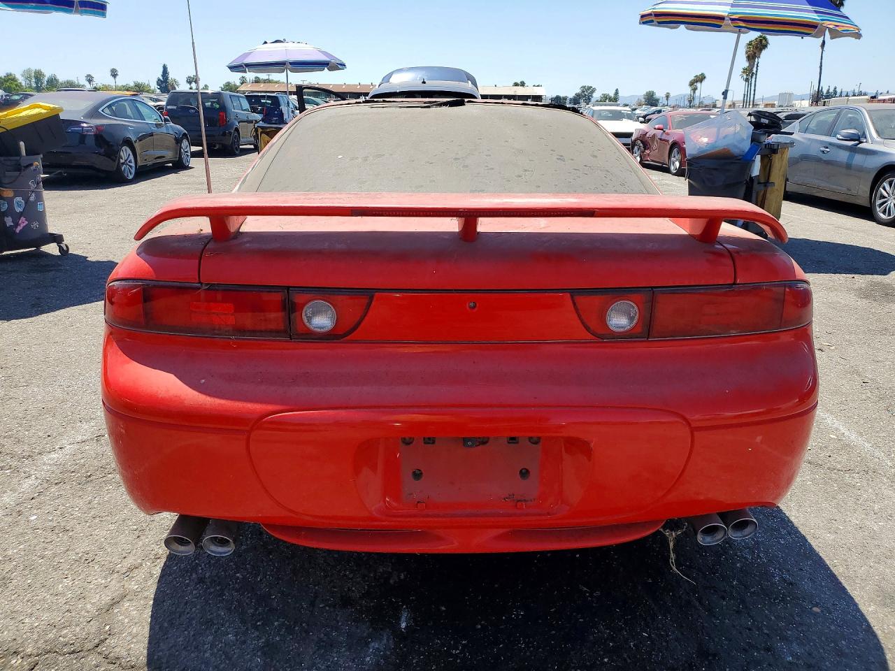 1995 Mitsubishi 3000 Gt Red vin: JA3AM84J6SY002705