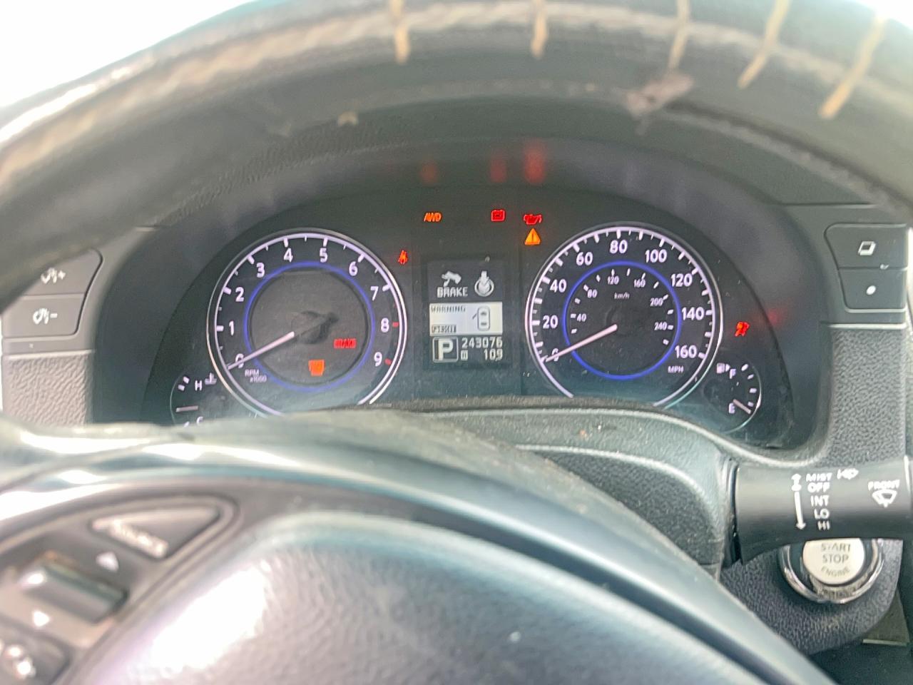 2011 Infiniti G25 Sedan X Gray vin: JN1DV6AR8BM650020