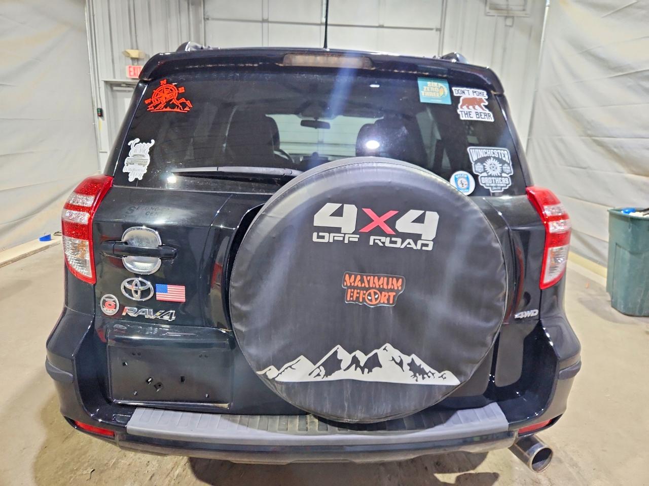 2012 Toyota Rav4 Base Black vin: 2T3BF4DVXCW198803