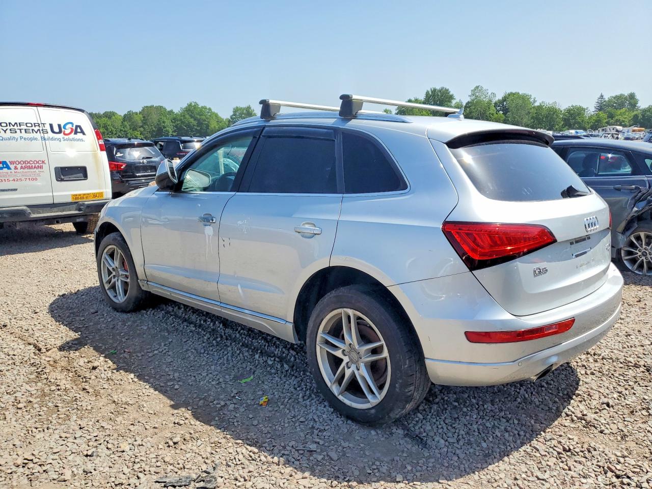 2013 Audi Q5 Premium Plus Silver vin: WA1LFAFP5DA017831
