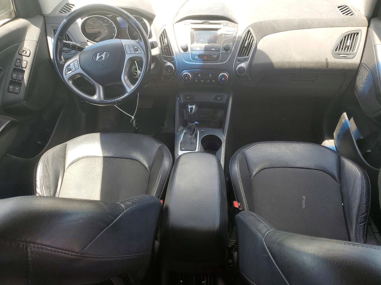 2014 Hyundai Tucson Se Gray vin: KM8JUCAG2EU826642