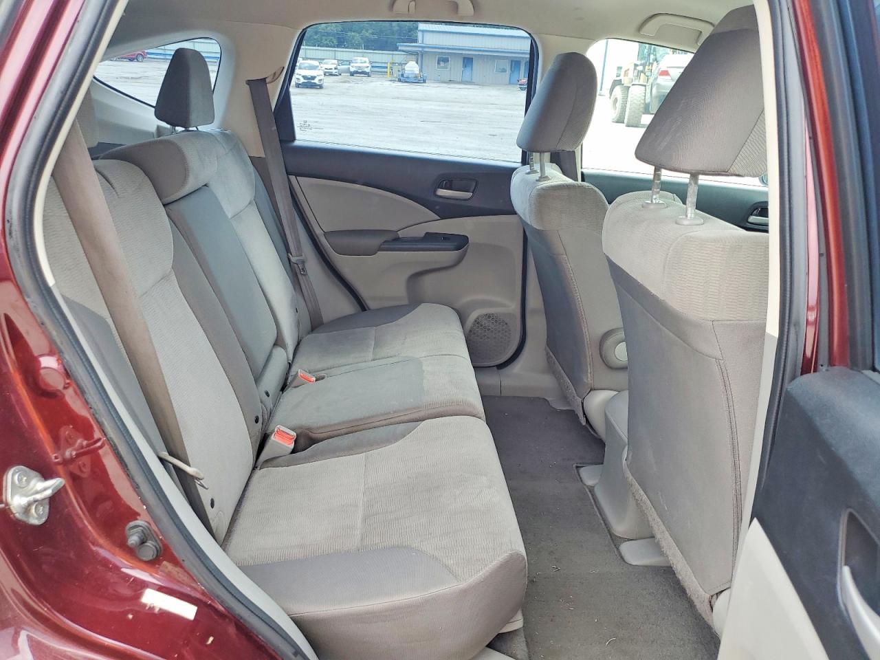 2012 Honda Cr-v Lx Burgundy vin: 5J6RM4H38CL075012