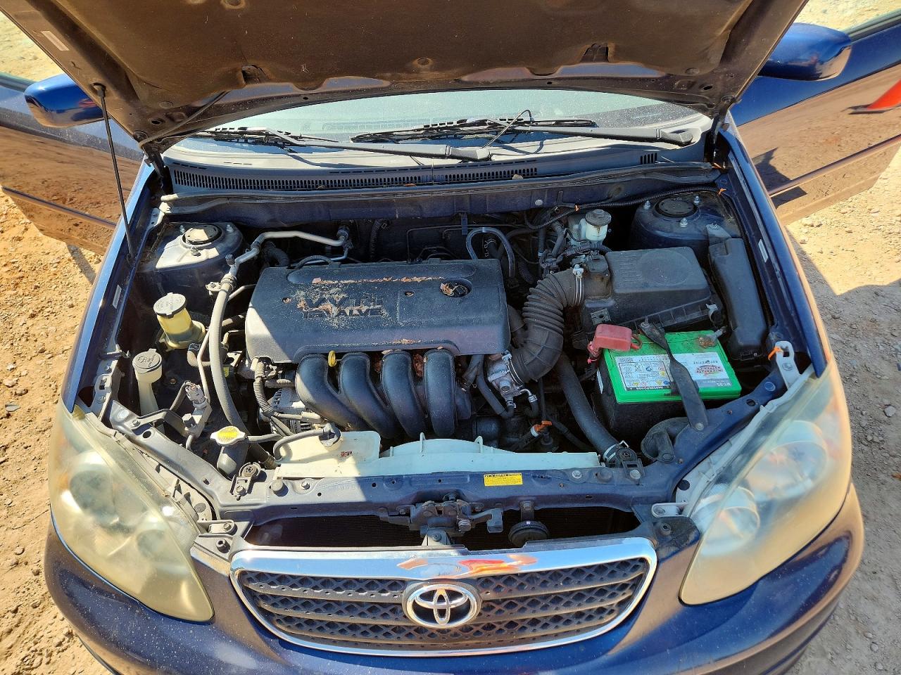 2006 Toyota Corolla S Синий vin: 1NXBR32E96Z730026