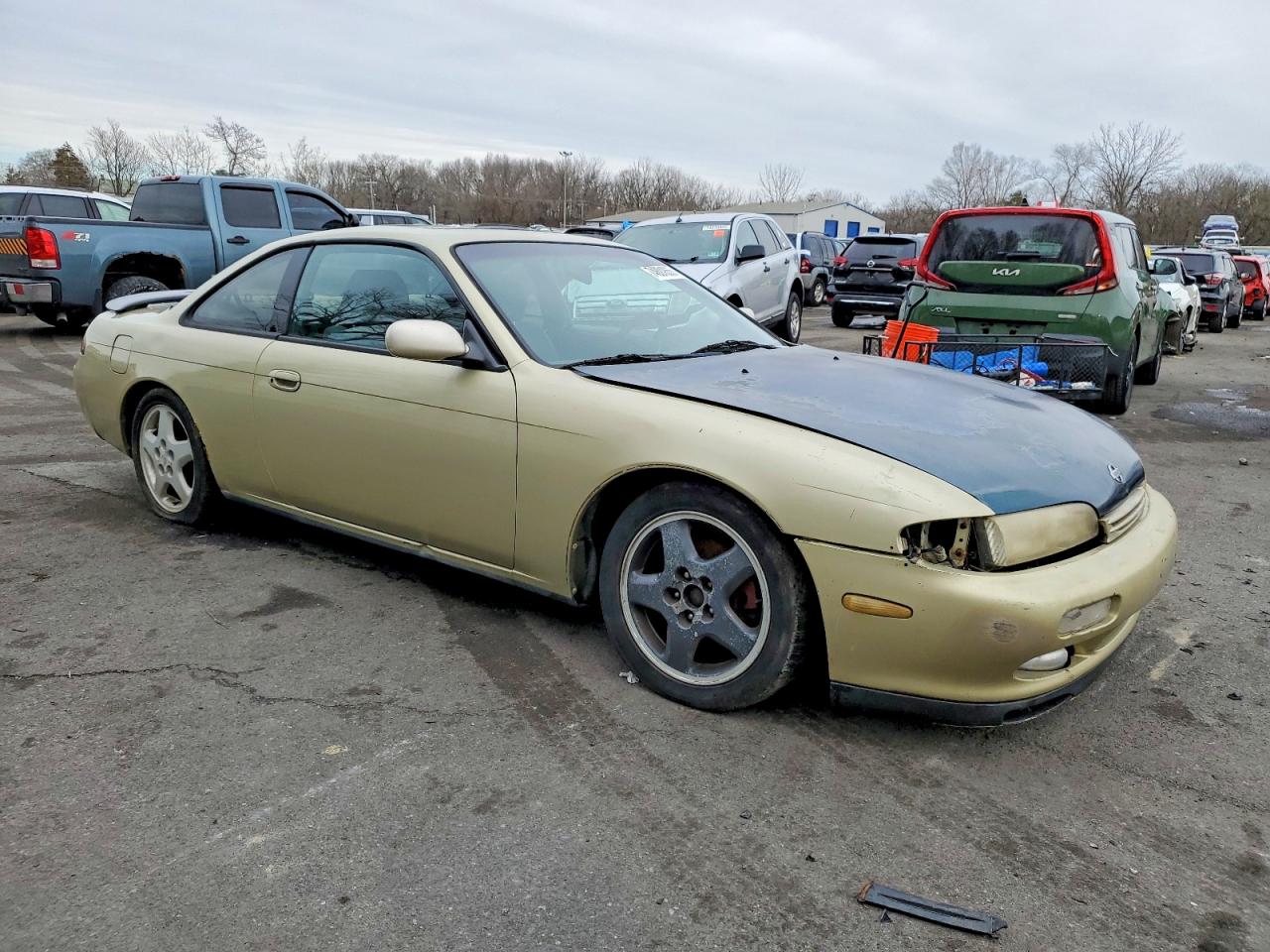 1995 Nissan 240sx Base Gold vin: JN1AS44D0SW008993