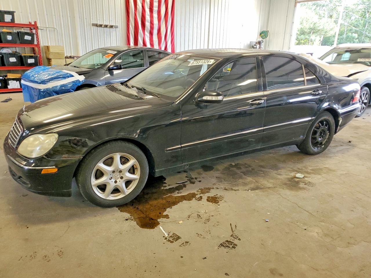 2006 Mercedes-benz S 500 4matic Black vin: WDBNG84JX6A466104