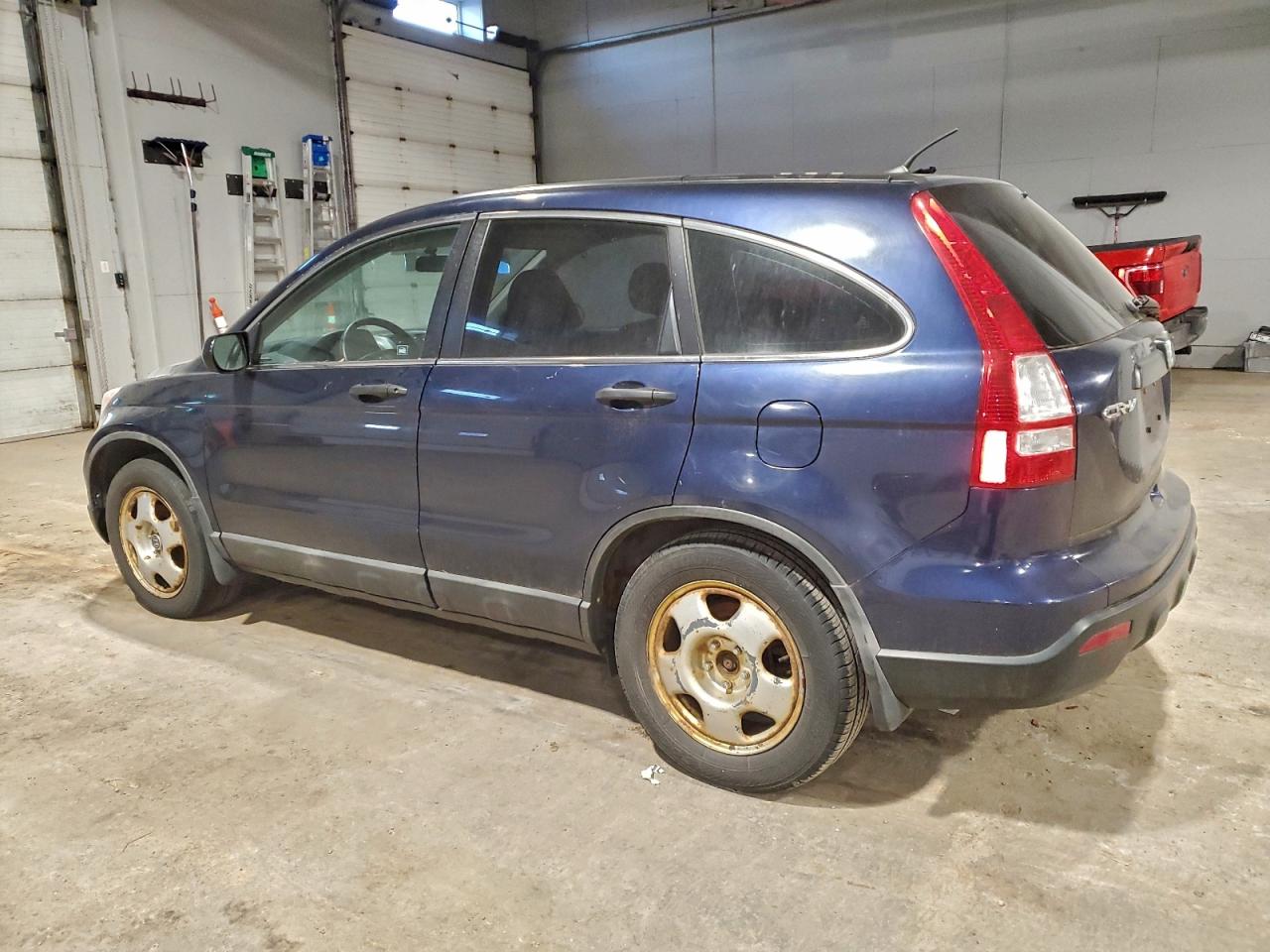 2008 Honda Cr-v Lx Blue vin: 5J6RE48328L815660