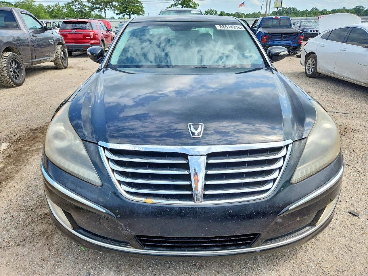 2012 Hyundai Equus Signature Black vin: KMHGH4JHXCU052179
