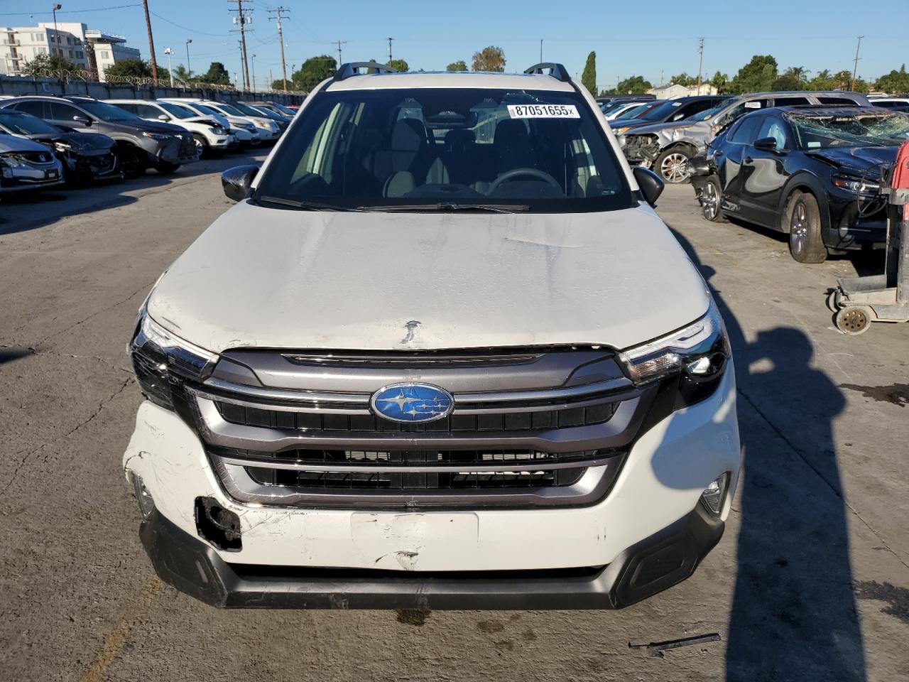 2025 Subaru Forester Premium White vin: JF2SLDBC2SH445442