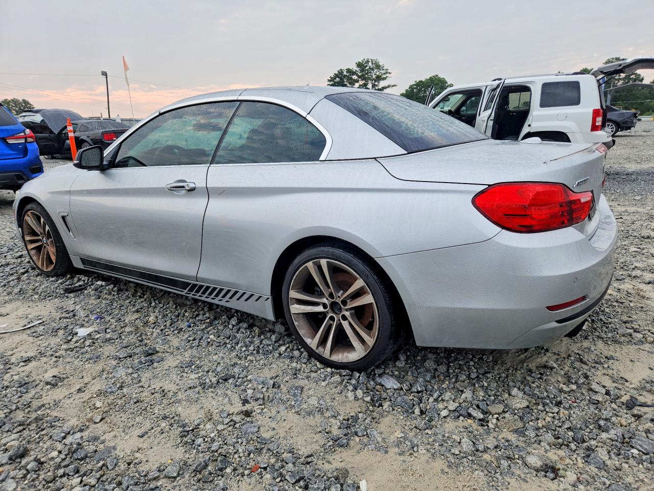 2014 Bmw 428 I Sulev Silver vin: WBA3V7C56EP770505