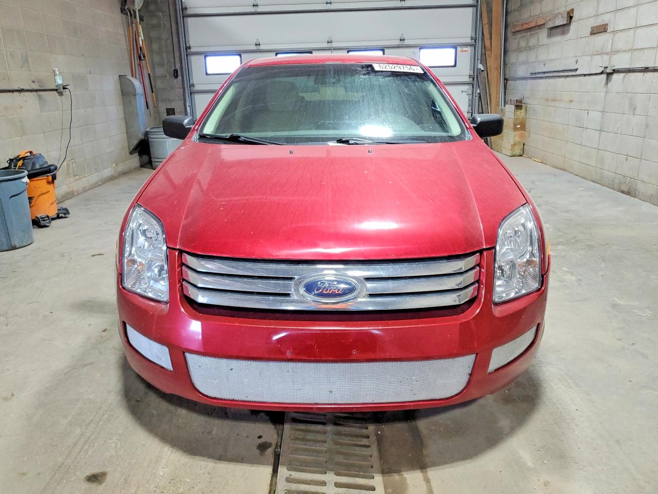 2009 Ford Fusion S Красный vin: 3FAHP06Z59R186089