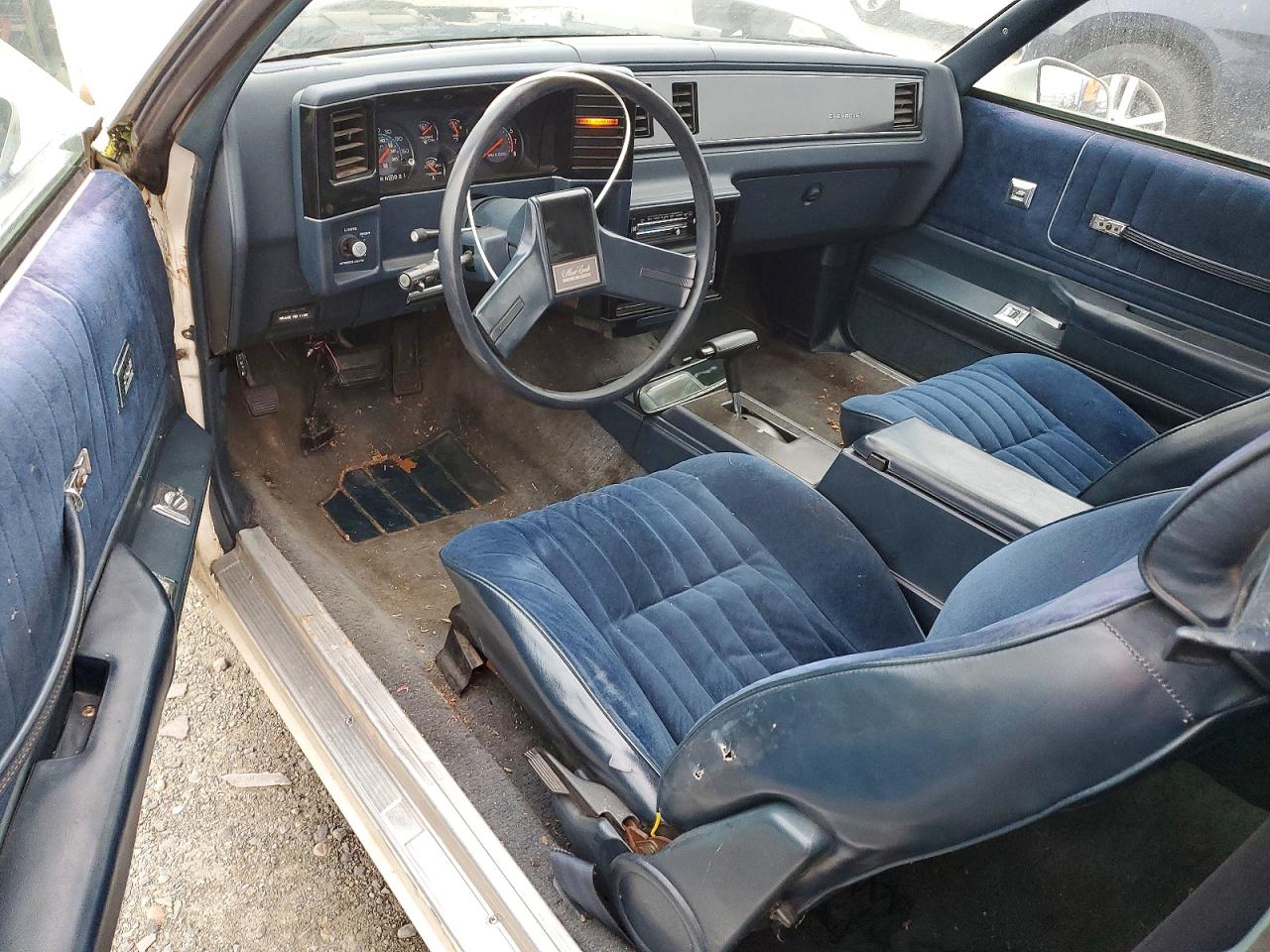 1987 Chevrolet Monte Carlo Белый vin: 1G1GZ11HXHR111461
