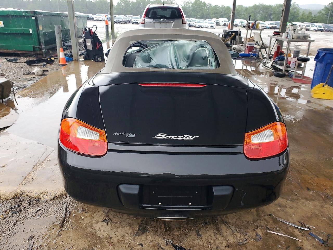 2000 Porsche Boxster Black vin: WP0CA2987YU627510