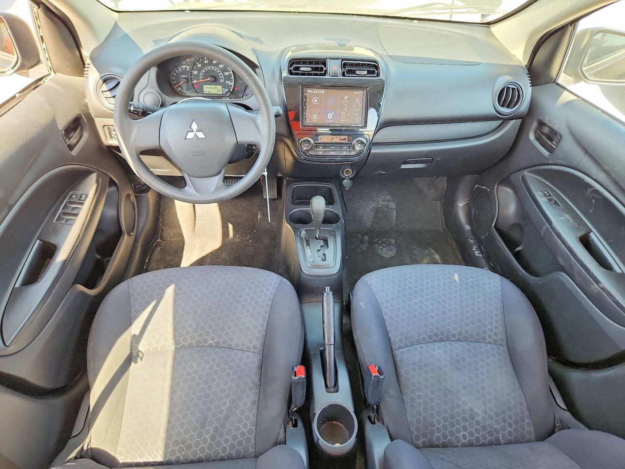 2015 Mitsubishi Mirage De Черный vin: ML32A3HJ5FH060891
