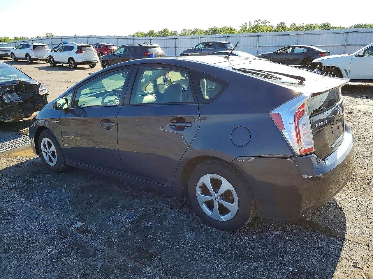 2013 Toyota Prius Two Gray vin: JTDKN3DU3D5574688