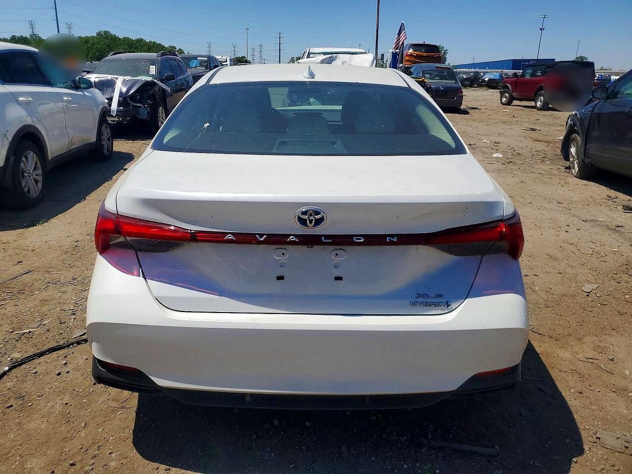 2022 Toyota Avalon Xle White vin: 4T1AA1AB4NU014048