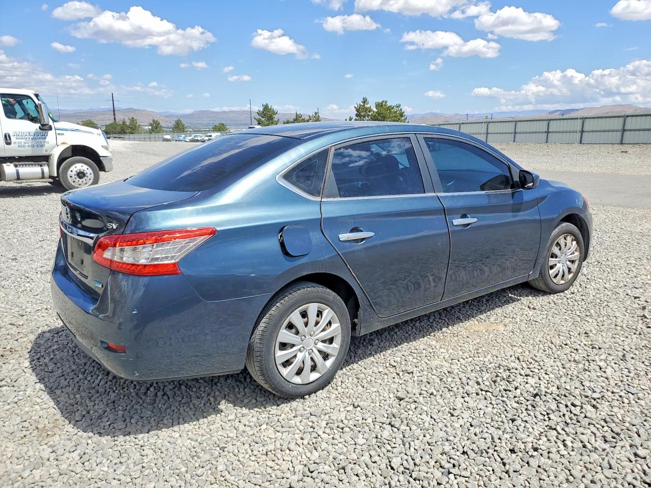 2014 Nissan Sentra Sv Green vin: 3N1AB7AP9EY261937