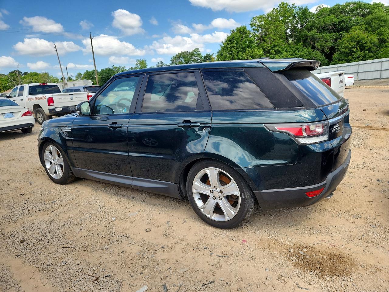 2015 Land Rover Range Rover Sport Hse Green vin: SALWR2VF8FA616615