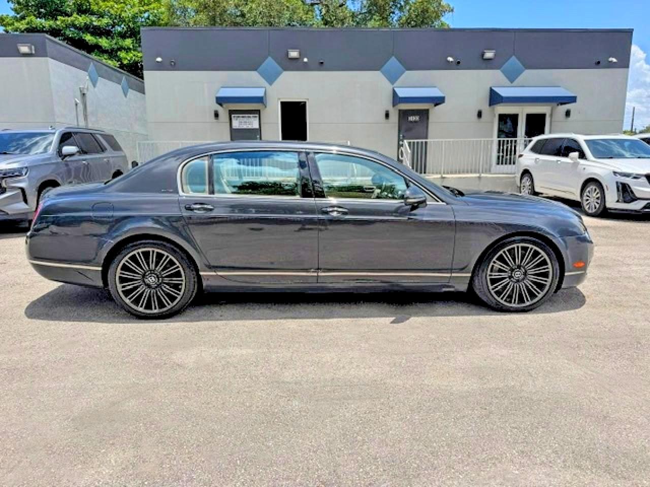 2013 Bentley Continental Flying Spur Speed Gray vin: SCBBP9ZA4DC081659