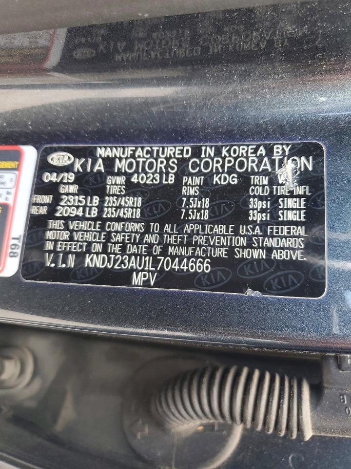 2020 Kia Soul X-line Gray vin: KNDJ23AU1L7044666