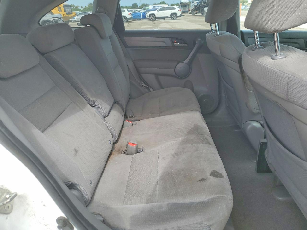 2009 Honda Cr-v Ex White vin: 3CZRE38599G703805
