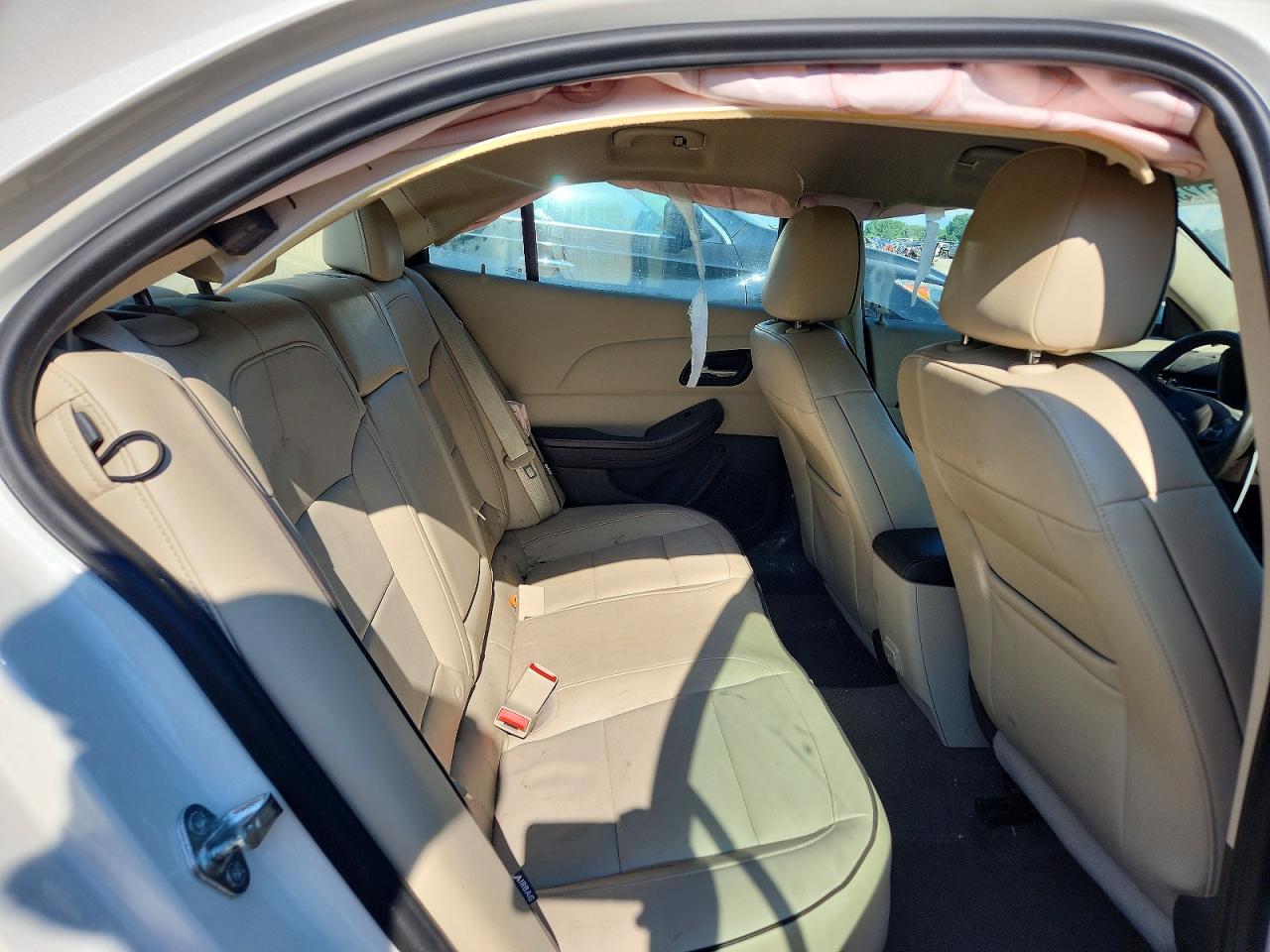 2014 Chevrolet Malibu 2lt White vin: 1G11E5SLXEF142833