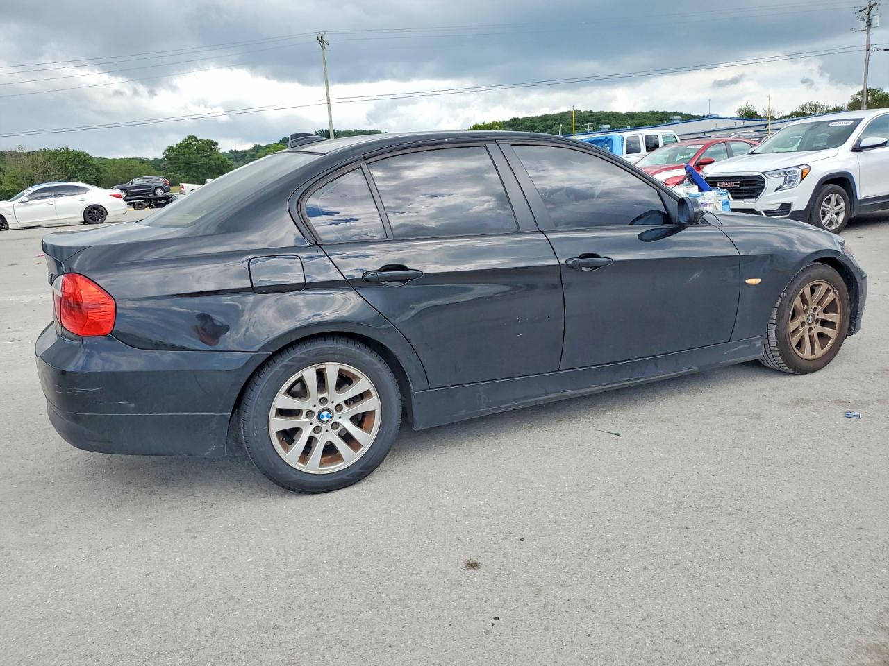 2007 Bmw 328 I Black vin: WBAVA33517KX79142