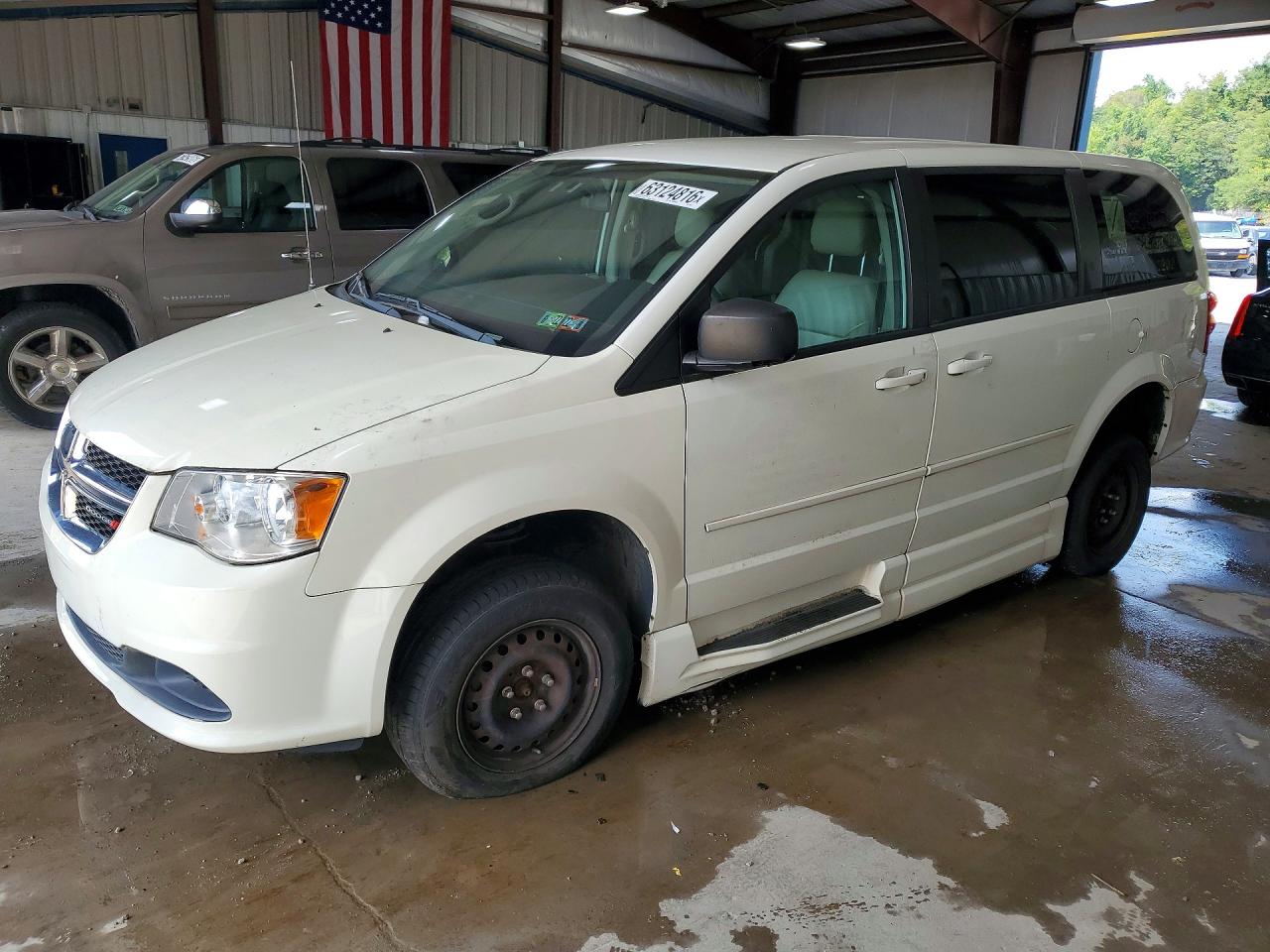 2012 Dodge Grand Caravan Se Белый vin: 2C4RDGBG3CR265231