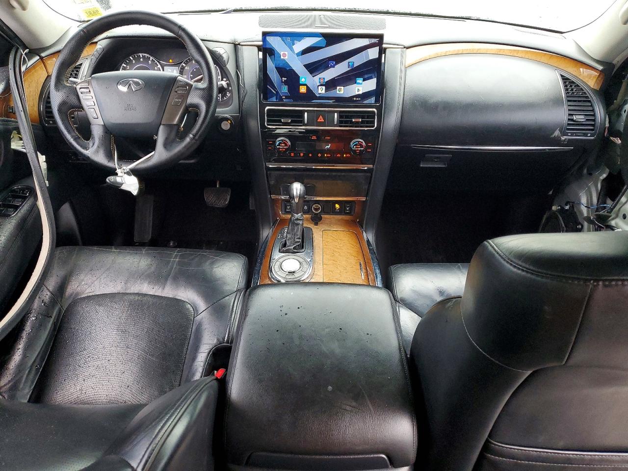 2011 Infiniti Qx56 Base Silver vin: JN8AZ2ND8B9701521