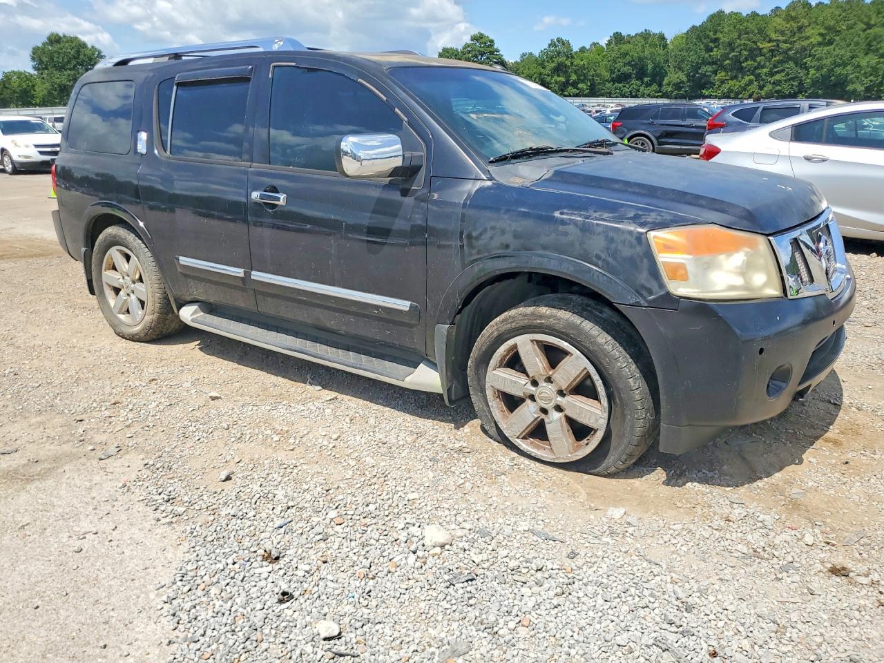 2010 Nissan Armada Se Black vin: 5N1AA0NC6AN619884