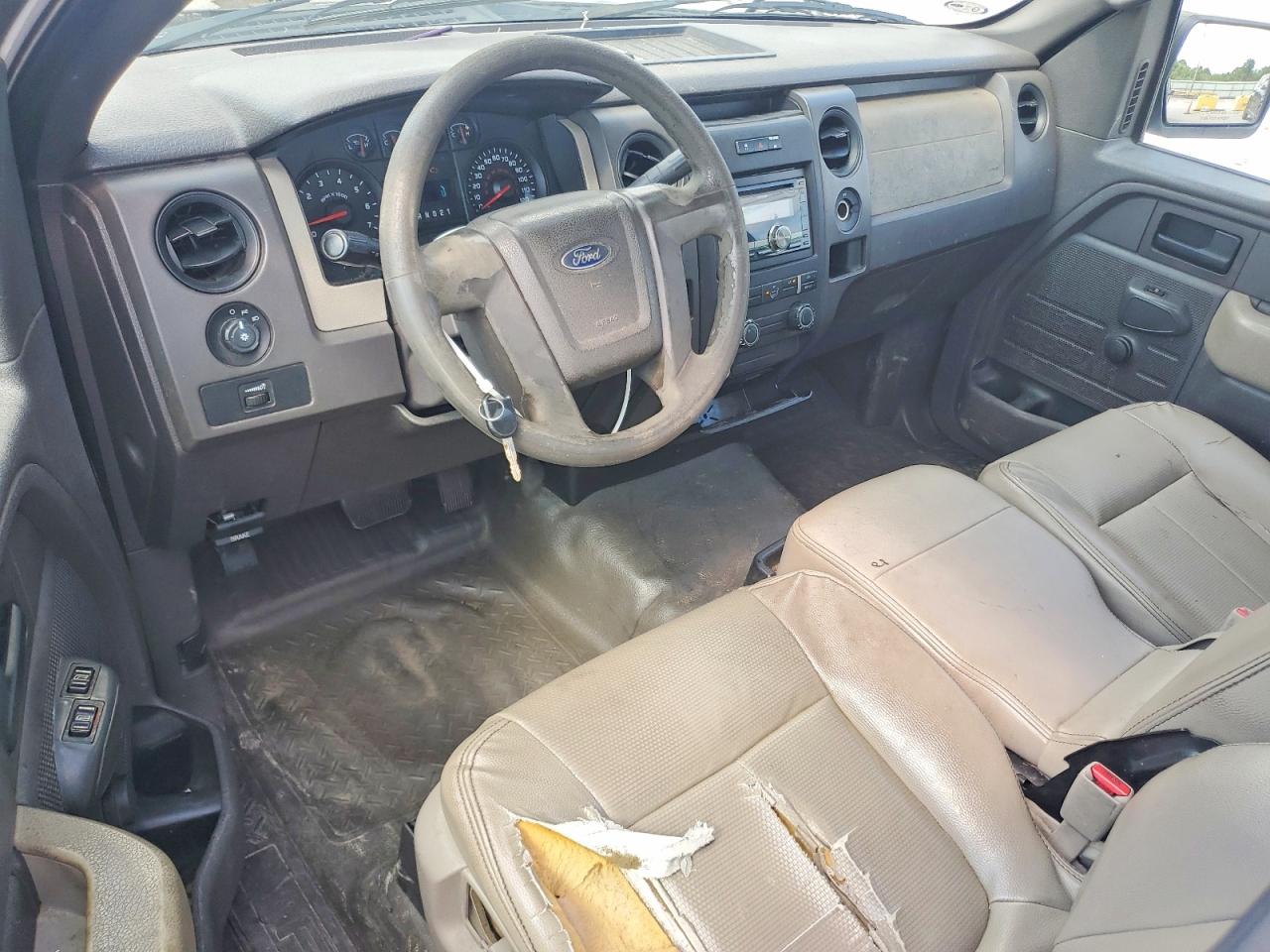 2009 Ford F150 Белый vin: 1FTRF12W19KB33073