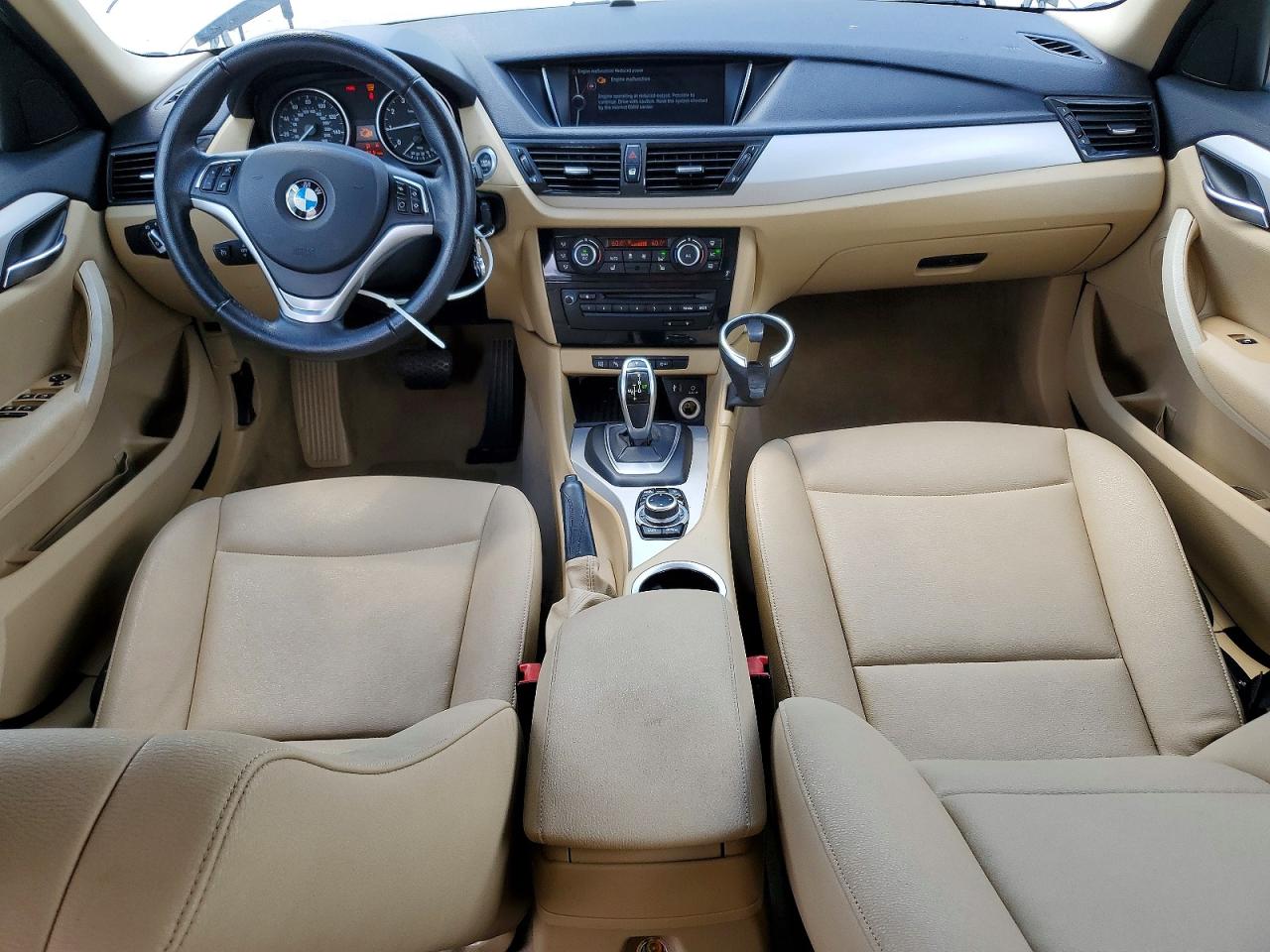 2015 Bmw X1 Xdrive28i White vin: WBAVL1C5XFVY35364