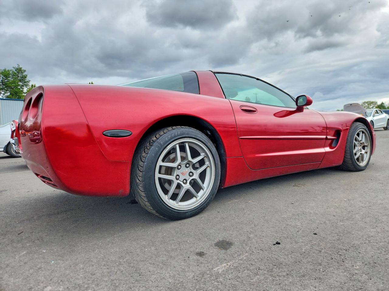 2001 Chevrolet Corvette Красный vin: 1G1YY22GX15118782